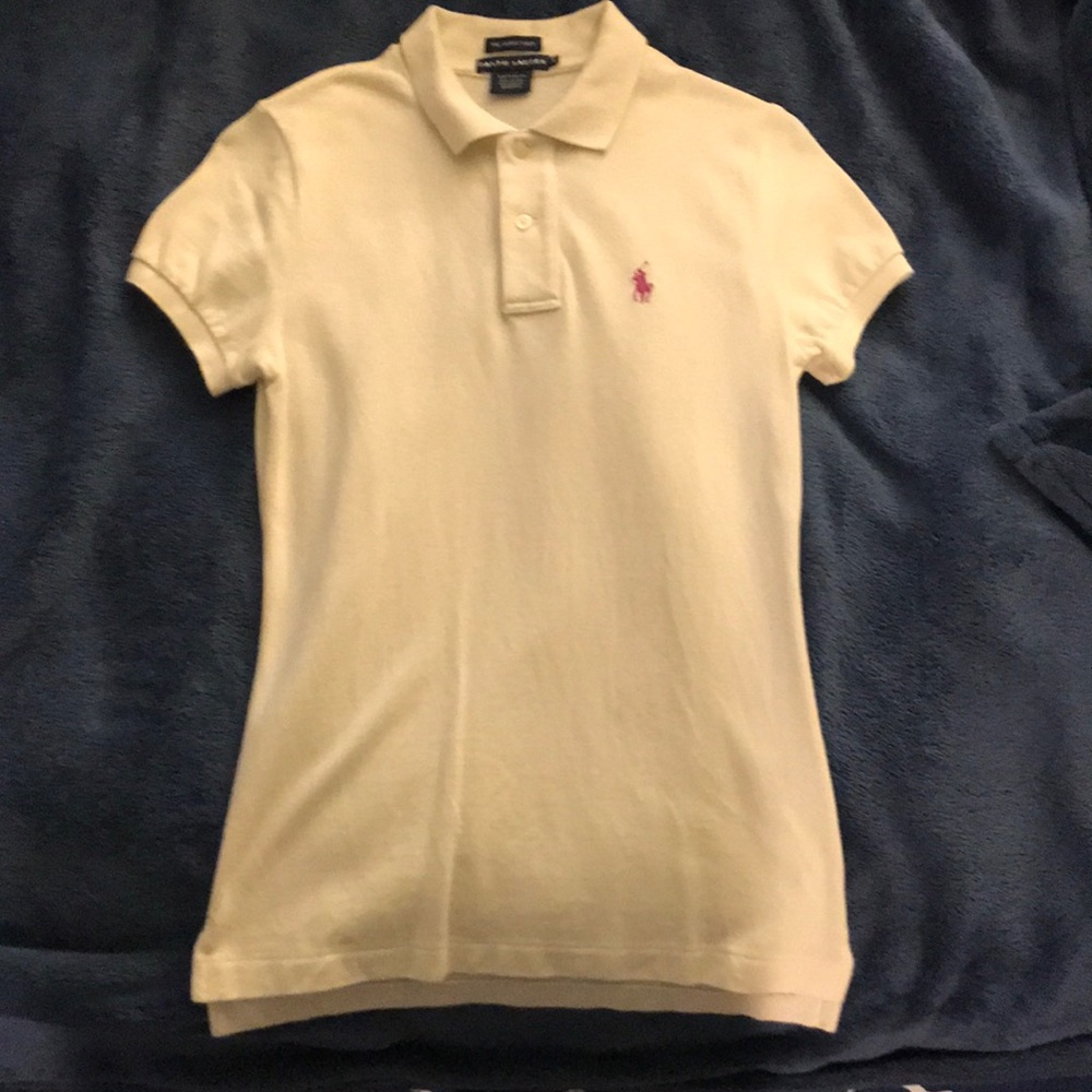 Cream/Off-white Ralph Lauren Poli